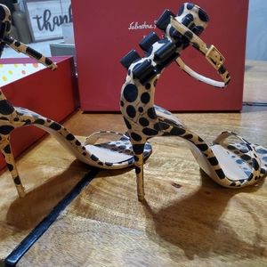Salvatore Ferragamo bow heels